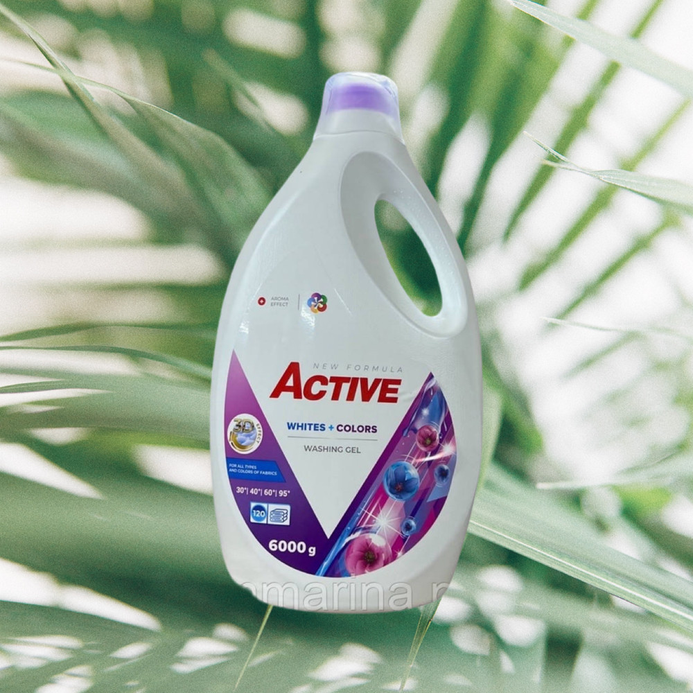 Гель для прання кольорових та білих речей Active Color 6 л. (Аналог порошка Ariel) Виноградов - изображение 2