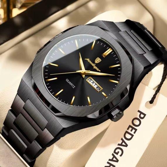 Годинник чоловічий наручний Poedagar Amrest Чорний Вінниця - фото 2