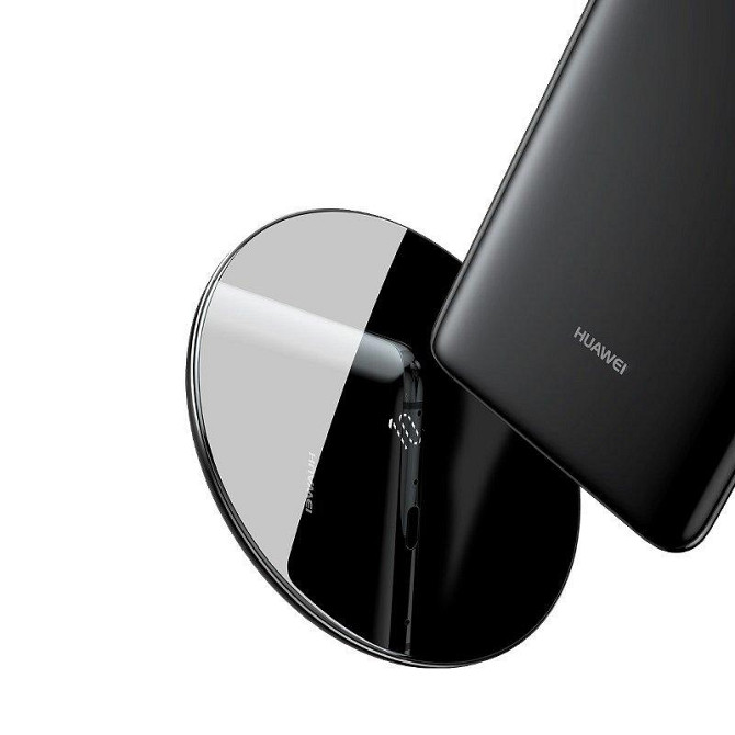 Бездротовий зарядний пристрій Baseus Simple Wireless Charger CCALL-CJK01 (Чорний) Миколаїв - фото 4