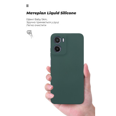 Чохол до мобільного телефона Armorstandart ICON Motorola G05 / E15 Camera cover Dark Green (ARM82984) Вінниця - фото 7