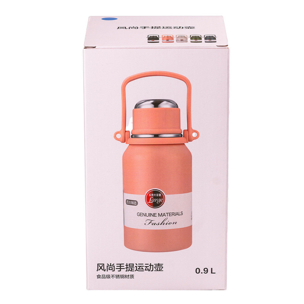 TS Kitchen Термос з нержавіючої сталі 900 мл Рожевий HP157P Коломия - фото 3