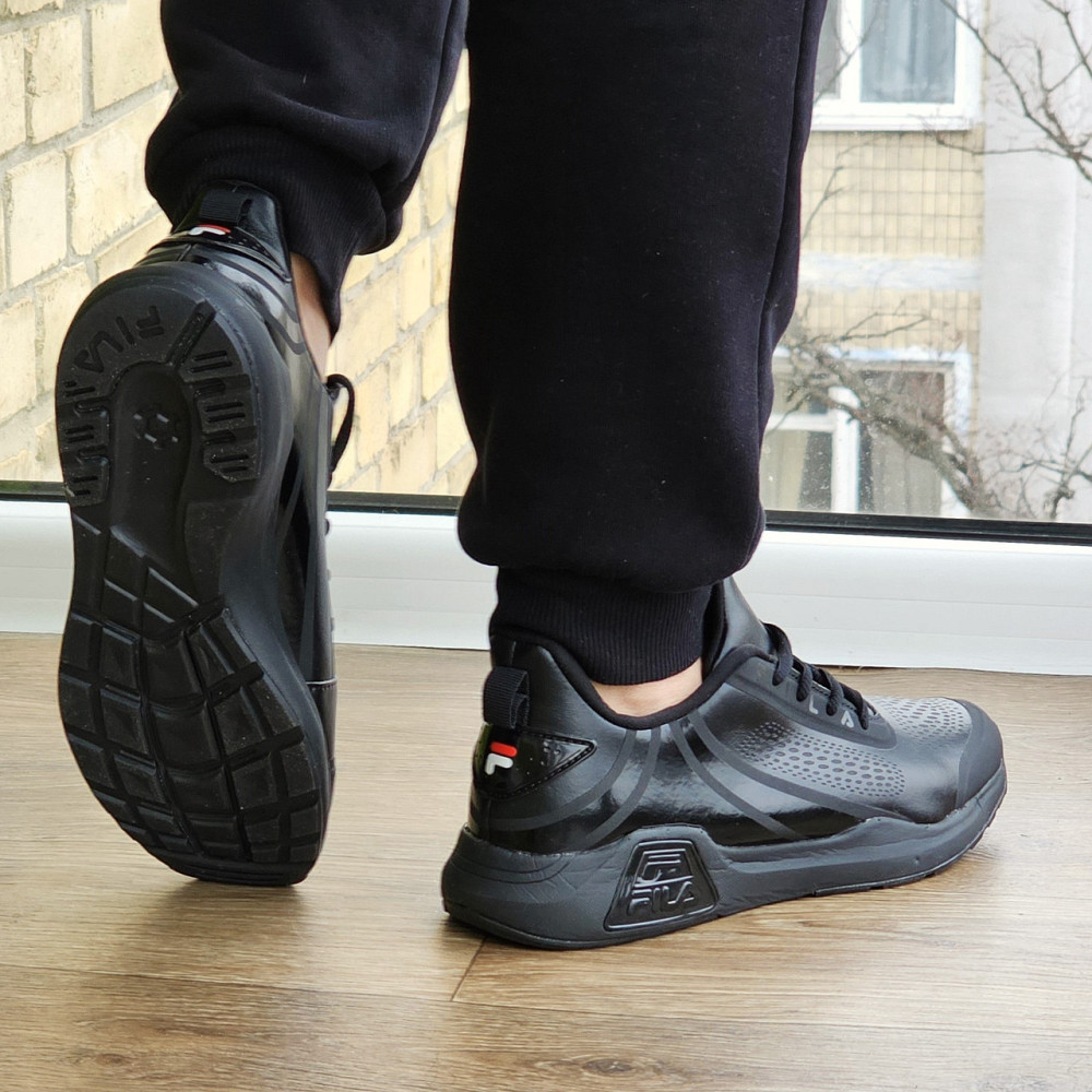 Кросівки FILA Чорні Чоловічі Філа для бігу (розміри: 41,42,43,44,45) Дніпро - фото 3