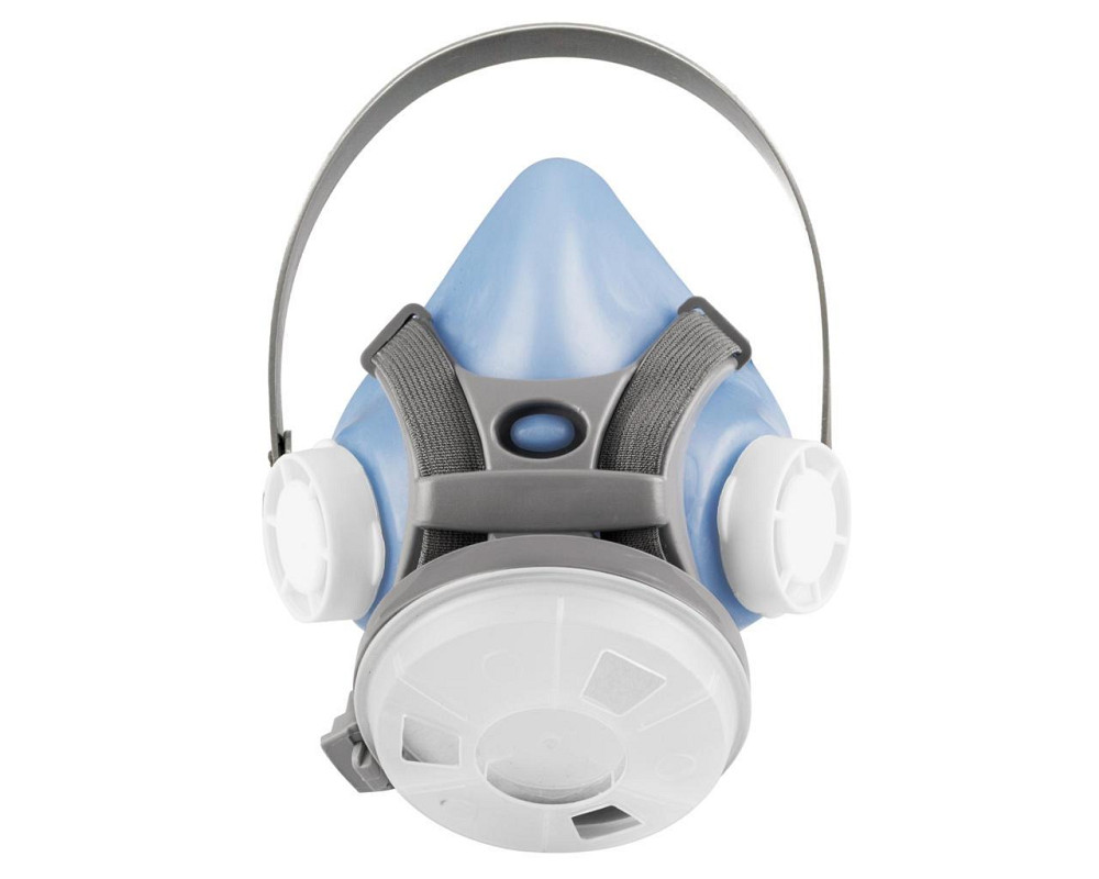 Респиратор с 1-м аэрозольным круглым фильтром P2 (N95) крепление фильтра резьба аналог Сталкер-1 Ант Полтава - изображение 1