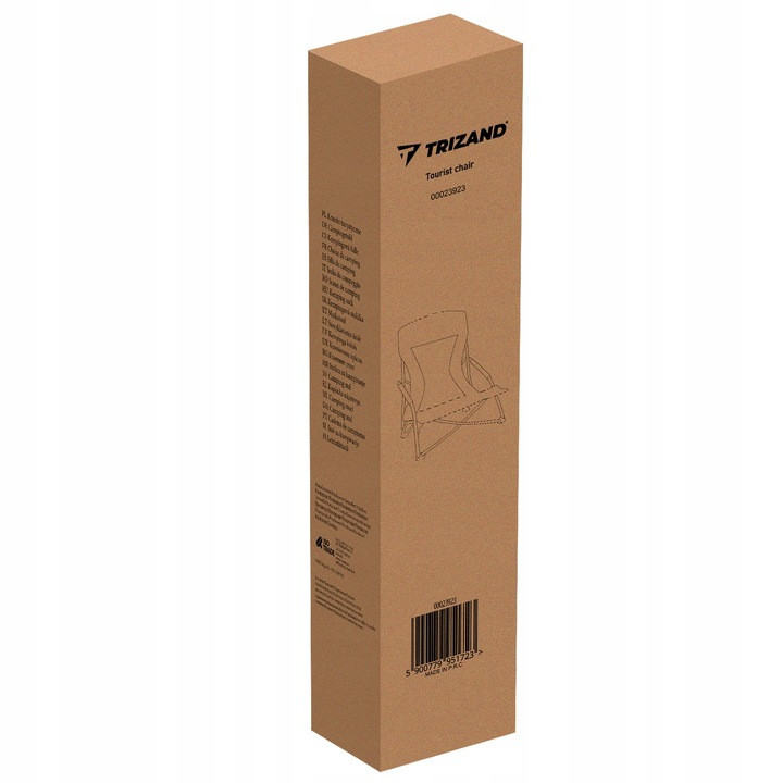 Туристичне крісло складне до 100 кг для кемпінгу та саду з чохлом Trizand (23923) Нововолинськ - фото 9