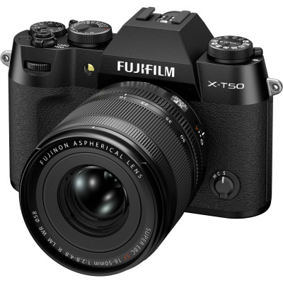 Цифровий фотоапарат Fujifilm X-T50 + XF16-50mmF2.8-4.8 R LM WR Kit Black (16828478) Вінниця - фото 9