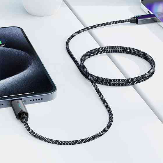 Кабель USB 2.0 AM-Type-C M, 1.2 м, 60W C19-04 Black Acefast Вінниця