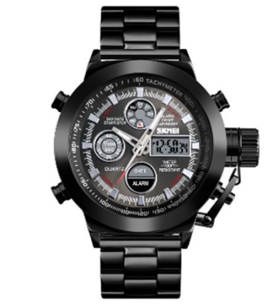 Годинники наручні SKMEI 1515BK, ЧОРНИЙ, 9760 Дніпро