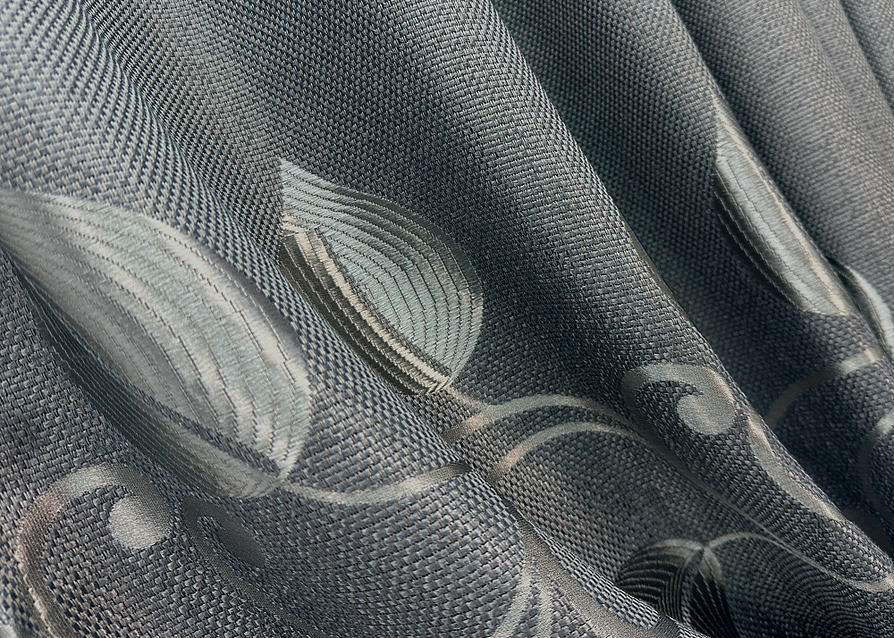 Комплект готових штор VR-Textil Льон Рогожка № 1692ш Сірий 150х270 см 2 шт (33-0586) Київ - фото 6