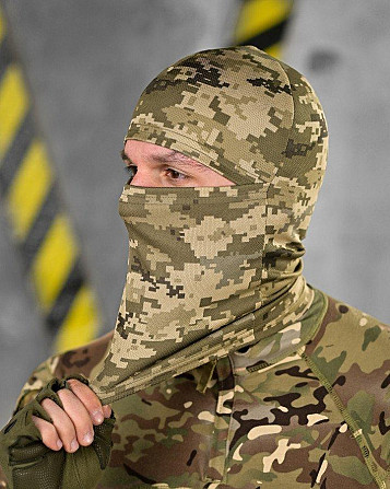 Летняя балаклава coolmax пиксель ВР7253 Киев - изображение 3