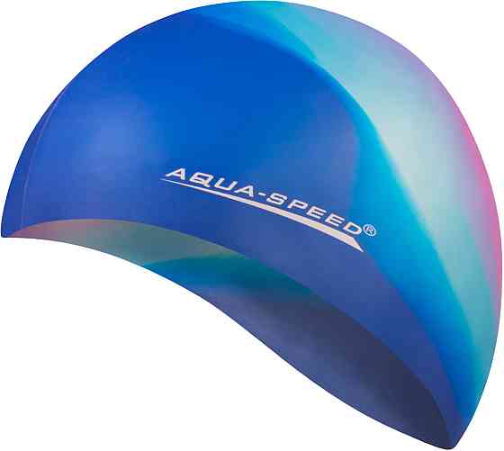 Шапочка для плавания Aqua Speed BUNT113 (blue) Вишнёвое