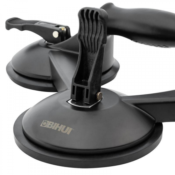Якісна потрійна присоска BIHUI BLACK 115 мм до 110 кг (SCTB4) Київ