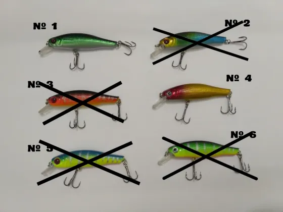 Воблер плаваючий 8.5 см-8.9 гр Київ