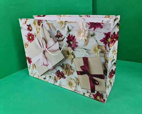 Бумажный пакет горизонтальный гигант 46*33*15 (артGG-026) (12 шт) Харьков