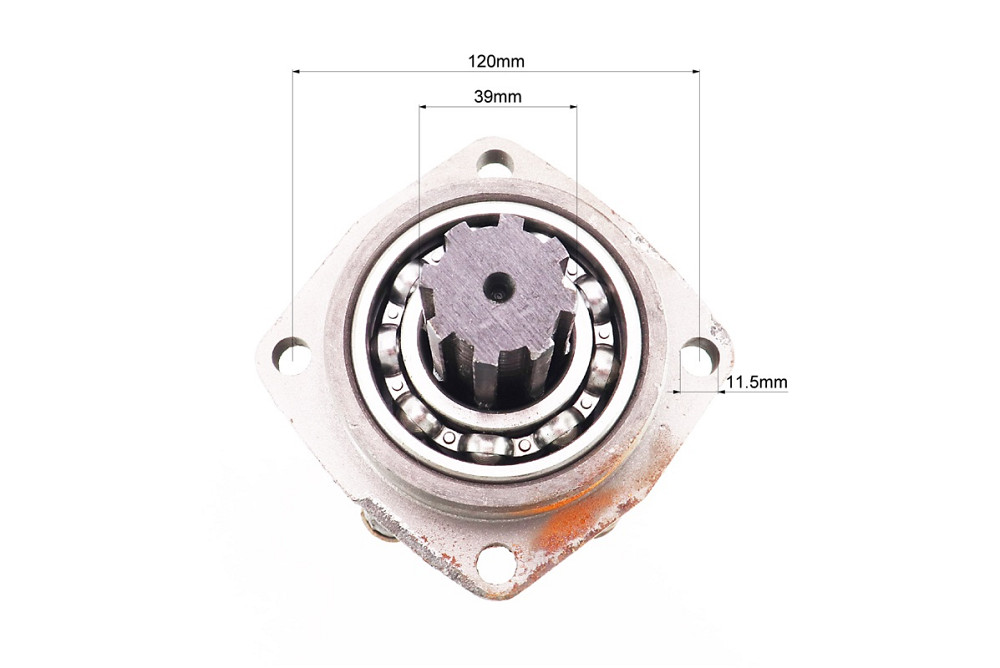 Піввісь у зборі, 8 шліців, L-420mm, D-39mm 101-2 (можливий наліт) Киев - изображение 4