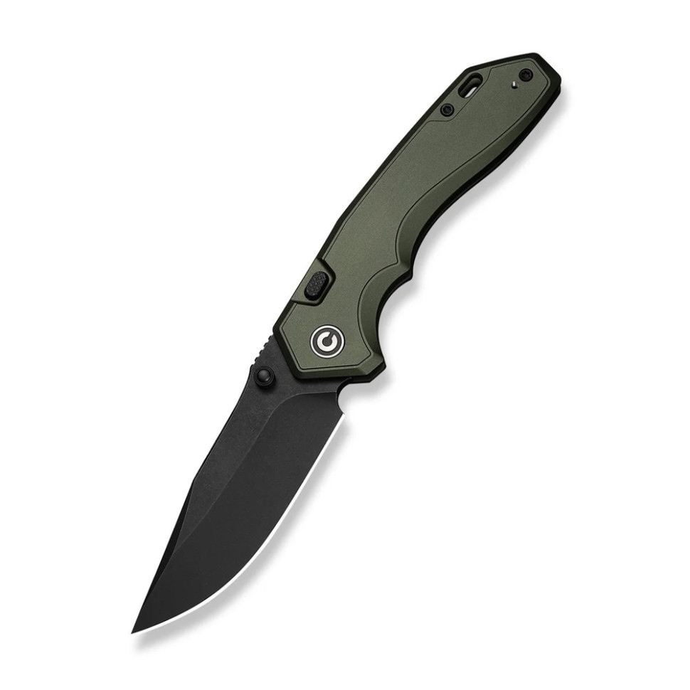 Ніж складаний туристичний Civivi Elite Brova, (8.7 см) CPM S35VN / Aluminum зелений Киев - изображение 1