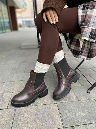 Garti Черевики жіночі GARTI 361 шоколадні (зима, шкіра натуральна) (6014) Коломия