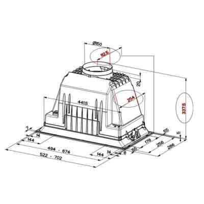 Витяжка кухонна Faber INKA SMART C LG A52 Вінниця