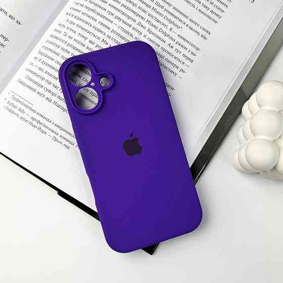 Чохол для смартфона Silicone Full Case AA Camera Protect for Apple iPhone 16 54,Amethist Київ