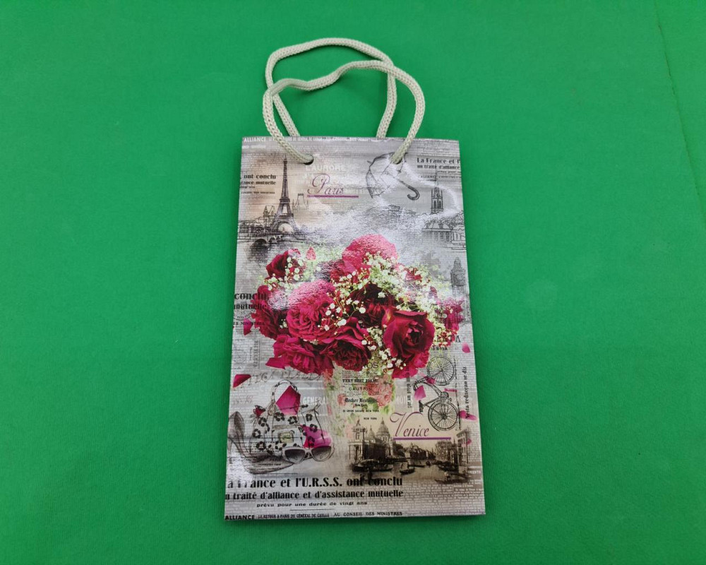 Пакет бумажный подарочный малый 11/18/5(арт М078) (12 шт) Харьков - изображение 4