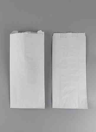 Пакет паперовий 14см 6*32см білий (1000 шт) Харків