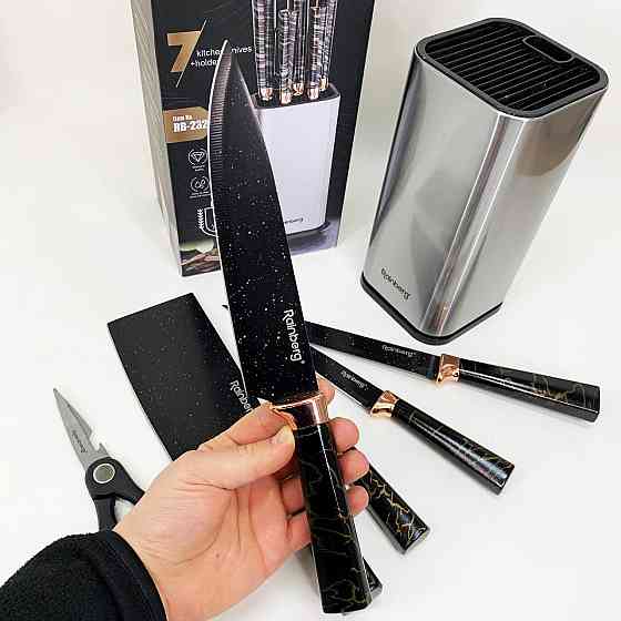 Набір ножів для гурманів і кулінарів, Кухонні ножі для нарізання Професійні ножі домашньої кухні MU-60 Івано-Франківськ