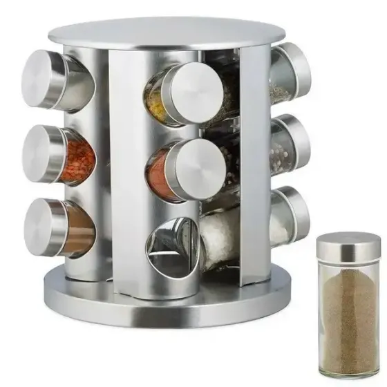 Карусель для специй Spice carousel 12 отсеков. Контейнеры для специй Коломия