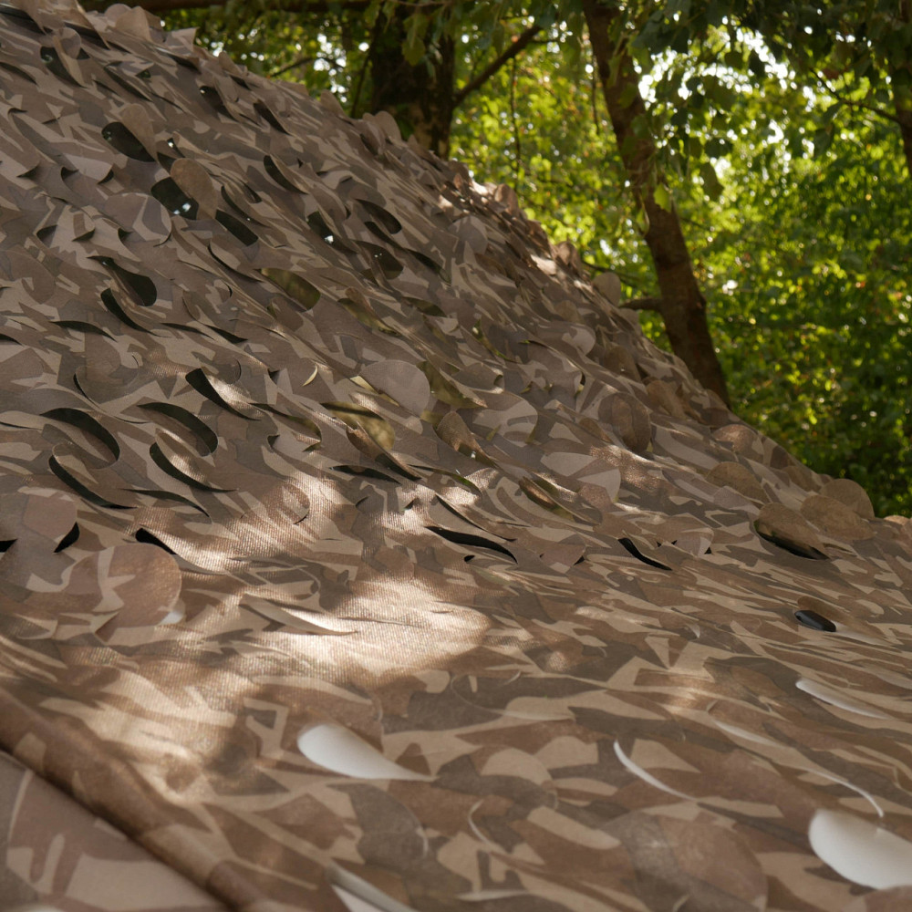 Маскирующая сетка Militex Камуфляж земля 10х20м (площадь 200 кв.м.). Маскировочная сетка для военных Киев - изображение 7