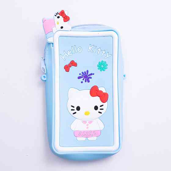 Силіконова дитяча сумочка-кошелек, голуба Київ