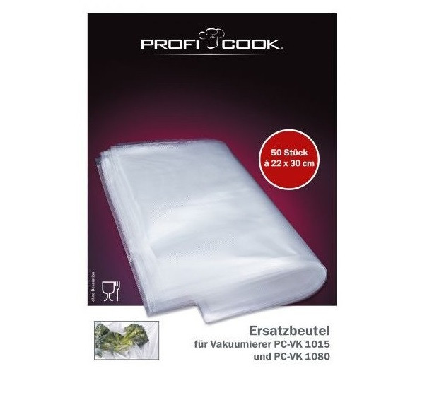 Пакети для вакууматора комплект 50 шт 22х30 см Profi Cook (8910151) Нововолинськ - фото 4