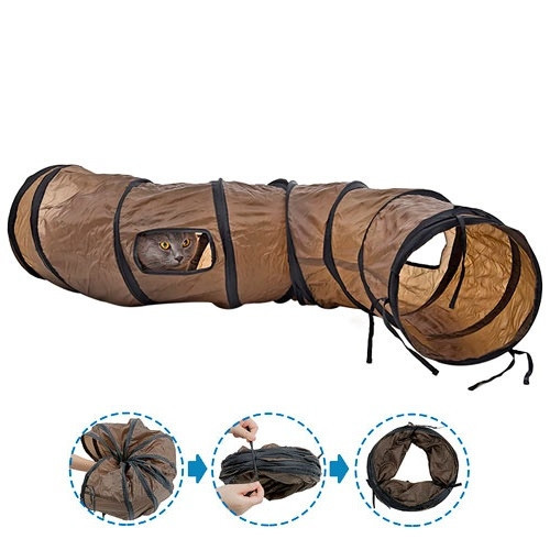 Складной шуршащий тоннель для кошек 120 см Киев - изображение 4