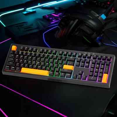 Клавиатура Xtrike ME ME KB-512 LED USB UA Black (KB-512BKUA) Винница