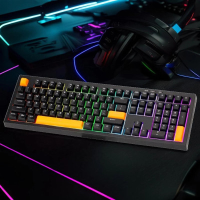 Клавіатура Xtrike ME ME KB-512 LED USB UA Black (KB-512BKUA) Вінниця - фото 3