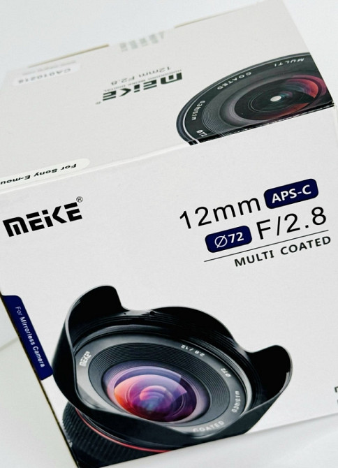 Фото Об’єктив Meike Optics Multi Coated 12 мм f/2.8 72 мм Sony E-mount. Харків - фото 8