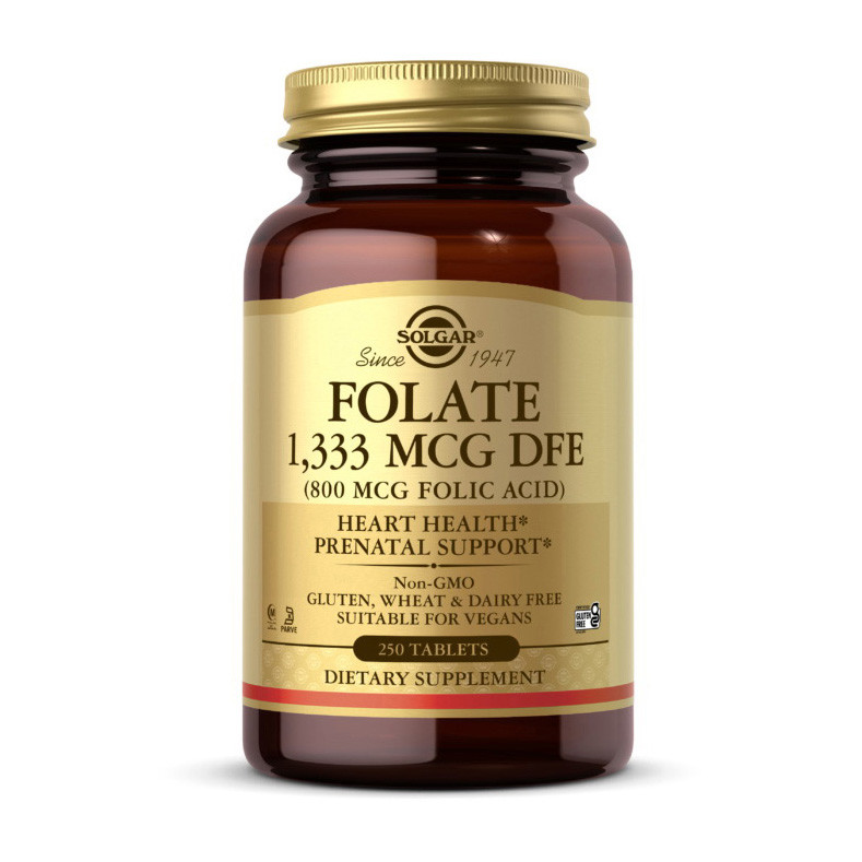 Folate 1,333 mcg DFE (Folic Acid 800 mcg) (250 tab) Луцк - изображение 1