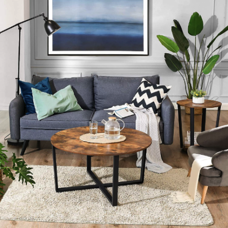 Журнальний столик Leobert Fleksi круглий в стилі Loft Київ