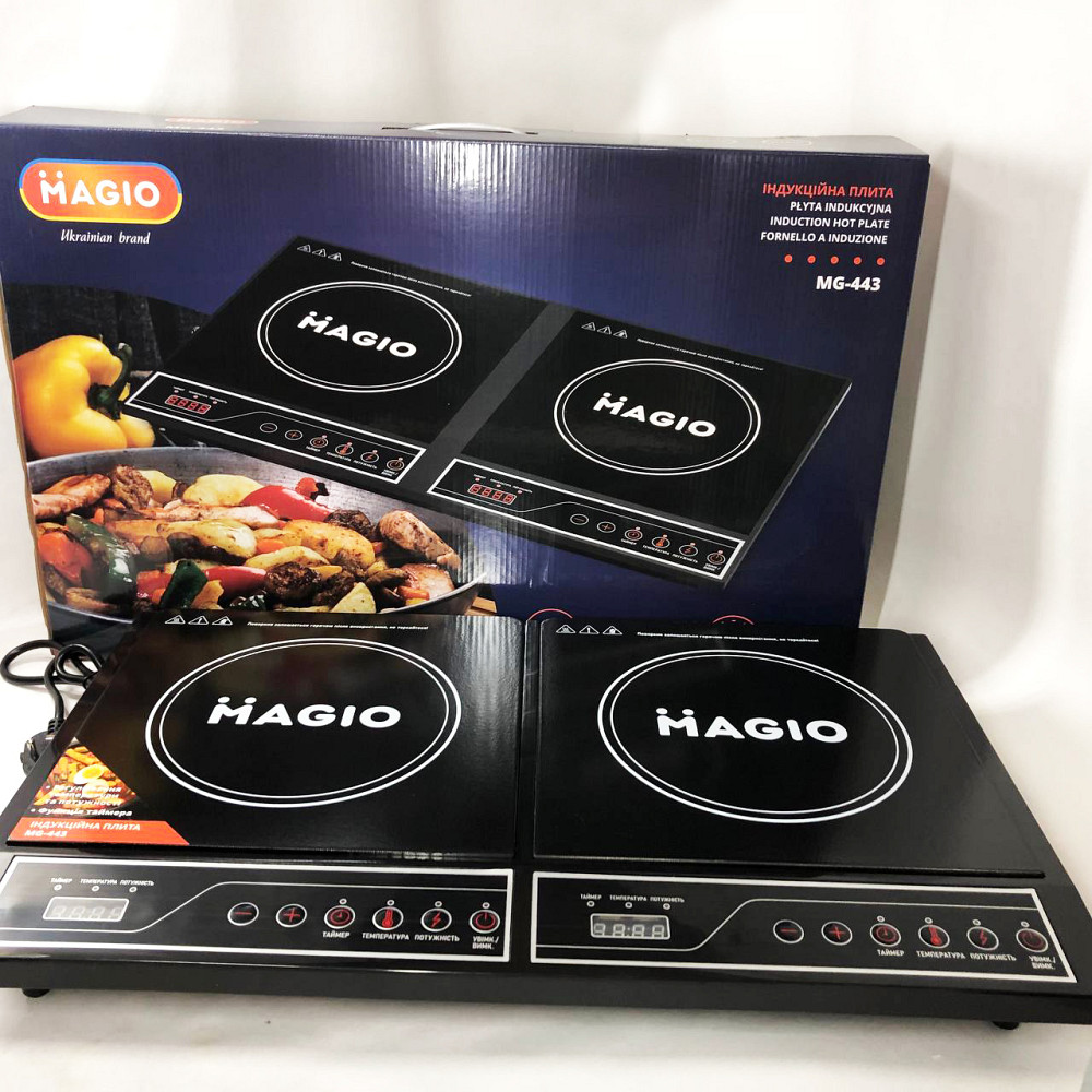 Индукционная электрическая варочная плита MAGIO MG-443, Настольные плиты для дома LW-73 Львов - изображение 4