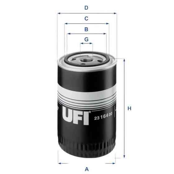 Фильтр Фольцваген Caddy II 1.9I, Golf II 1.6D, 163790 масляный Мукачево