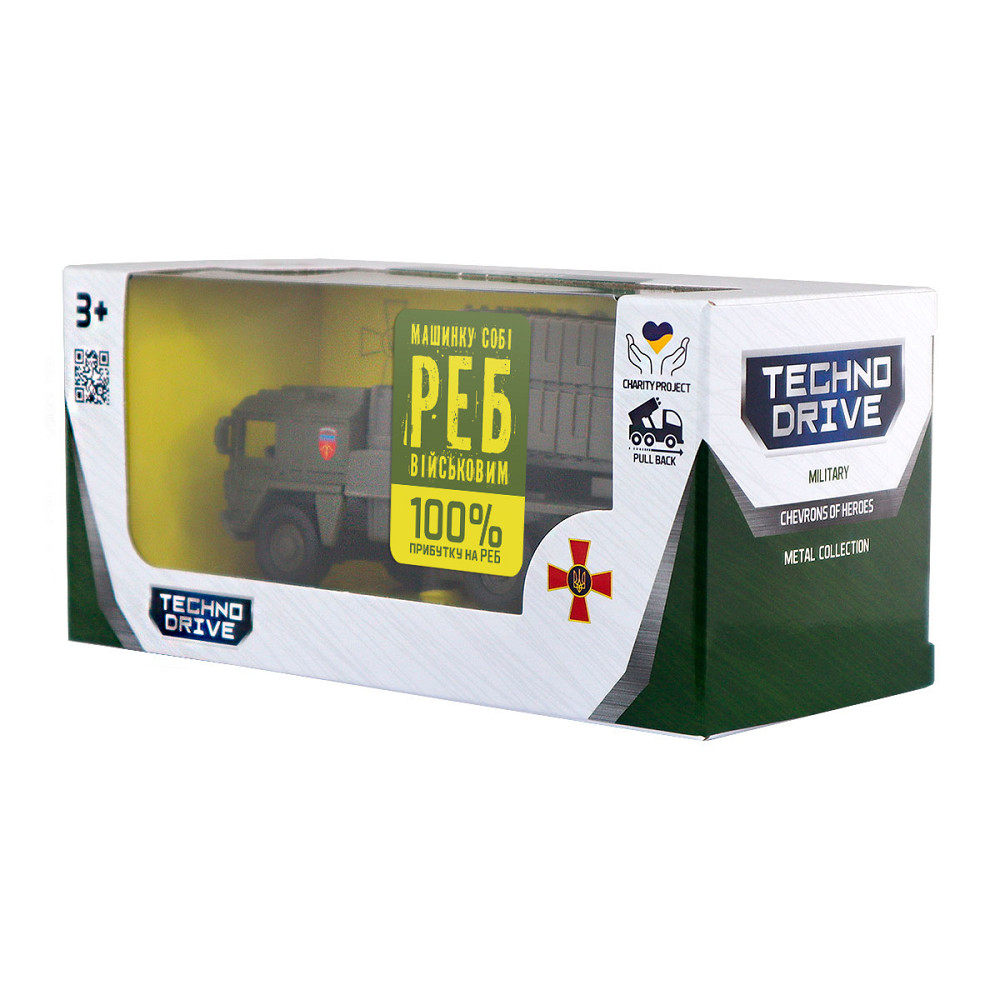 Модель серії Шеврони Героїв - Реактивна система залпового вогню - 96 ЗРБр Дніпро - фото 5