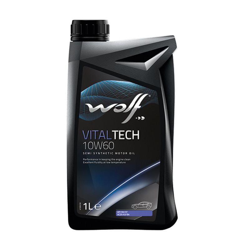 Моторне масло Wolf Vital Tech 10W-60 1л Львів - фото 1