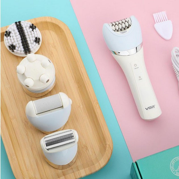 Щітка для чищення п'ят, Електрична пемза для чищення ніг, Епілятор з живленням від батарейок PY-18 Івано-Франківськ - фото 4