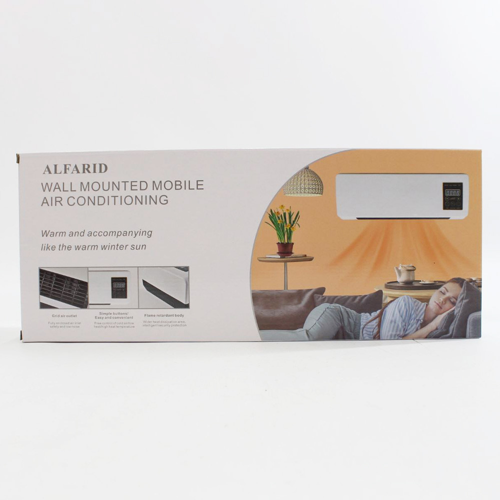 Настінний тепловентилятор з пультом 2000Вт, JZ-08 / Настінний обігрівач Київ - фото 10