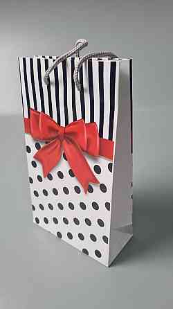 Пакет паперовий подарунковий малий 11/18/5 (арт М012) (12 шт.) Харків