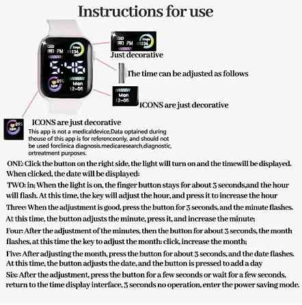 Подарочный набор для женщин Бабочка цифровые часы браслет ожерелье кольцо серьги белый Киев