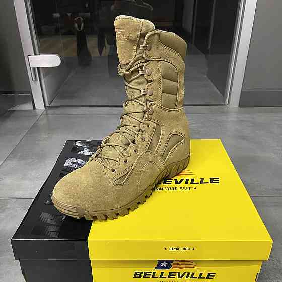 Берці зимові Belleville KHYBER TR550WPINS, розмір 8/40,5, колір Койот, теплі, стандарт армії США Solmir Київ