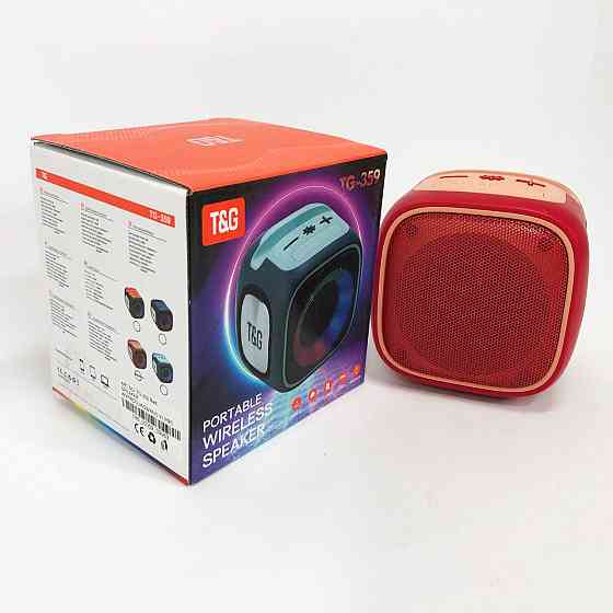Аккумуляторная bluetooth колонка TG359, Портативная блютуз колонка XN-835 поддержка флешек Киев
