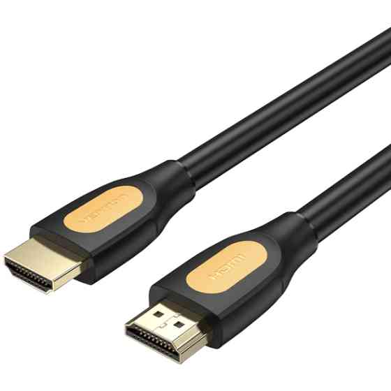 Кабель HDMI M - M, 1.5 м, V2.0, 4K 60Гц, PVC type, чорний, Vention Винница
