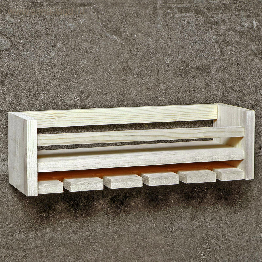 Настінна винна полиця "Канаока" бланже Миколаїв - фото 1