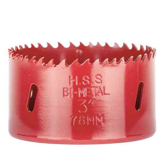 Свердло корончате біметалеве, 76 мм INTERTOOL SD-5676 Київ