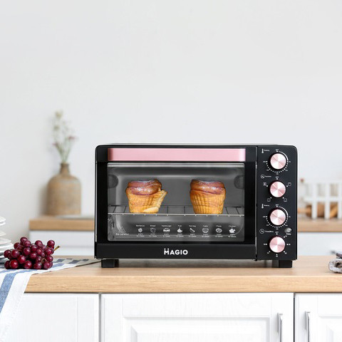 Духовка духовой шкаф MAGIO MG-250 45 л, Электродуховка для выпечки с конвекцией, Мультипечь для готовки LU-53 Львов - изображение 2