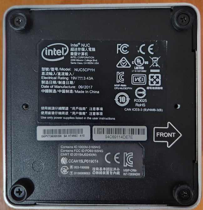 Компьютер MINI ПК , Неттоп Intel NUC5 8/128Gb. Wi-Fi /BT. Харьков - изображение 6